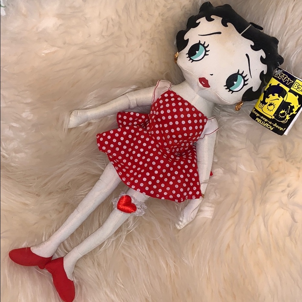 SALE!!! Valentine’s Betty Boop stuffed doll.